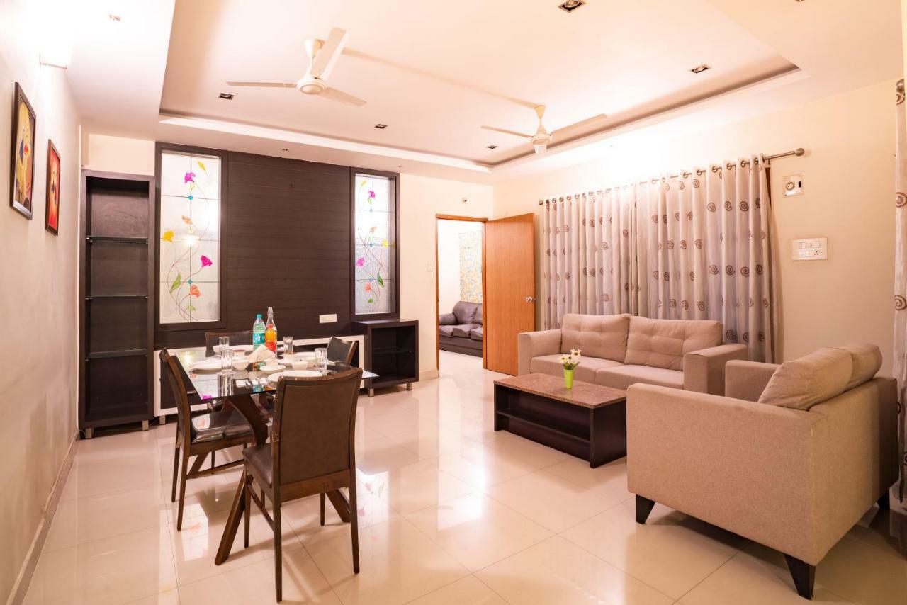 Blueberry Service Apartments Hyderabad Bagian luar foto
